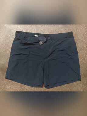 REI Co-op Men's Belted Hiking Shorts Dark Navy Blue - Size XXL